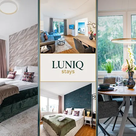 Luniq - Grand Marienborn - Terrasse - Parken Apartment Limburg an der Lahn
