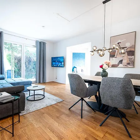 Luniq - Grand Marienborn - Terrasse - Parken Apartment *
