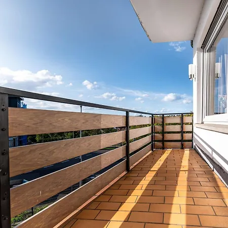 Apartment Luniq - Grand Marienborn - Terrasse - Parken