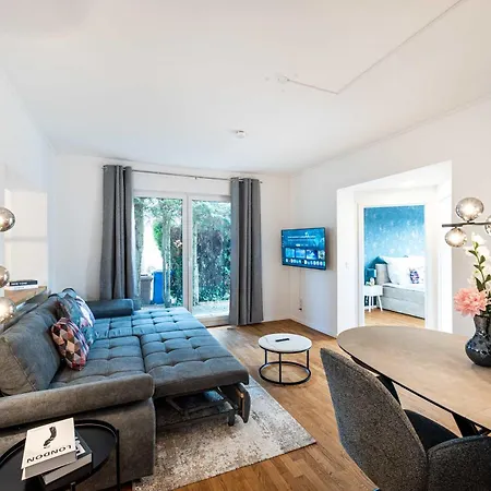 Luniq - Grand Marienborn - Terrasse - Parken Apartment