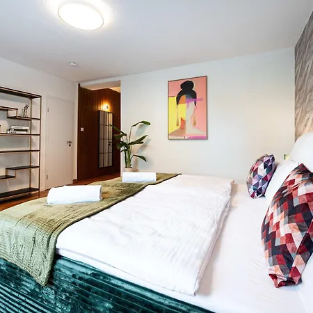 Apartment Luniq - Grand Marienborn - Terrasse - Parken
