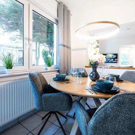 Apartment Luniq - Grand Marienborn - Terrasse - Parken