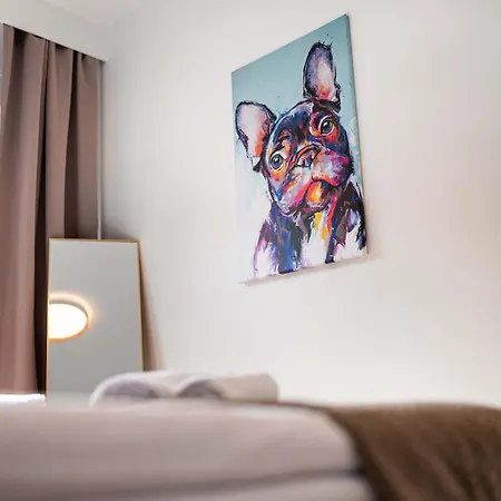 Apartment Luniq - Grand Marienborn - Terrasse - Parken *
