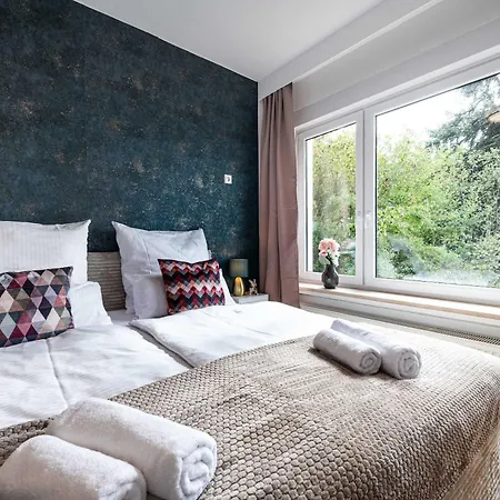 Apartment Luniq - Grand Marienborn - Terrasse - Parken